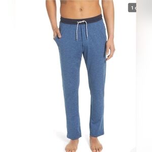 MARINE Layer Mens True Navy Sport Yoga Straight Leg Pants